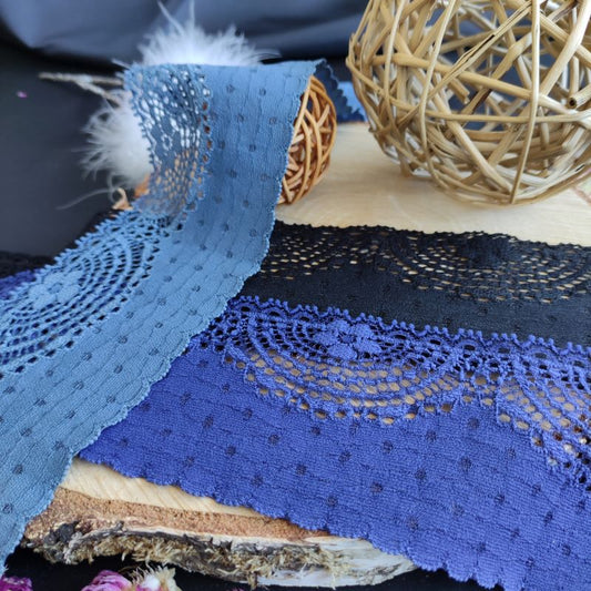 Stocking | Elastisch | Breite 7 cm | Shadow of Night | 61361