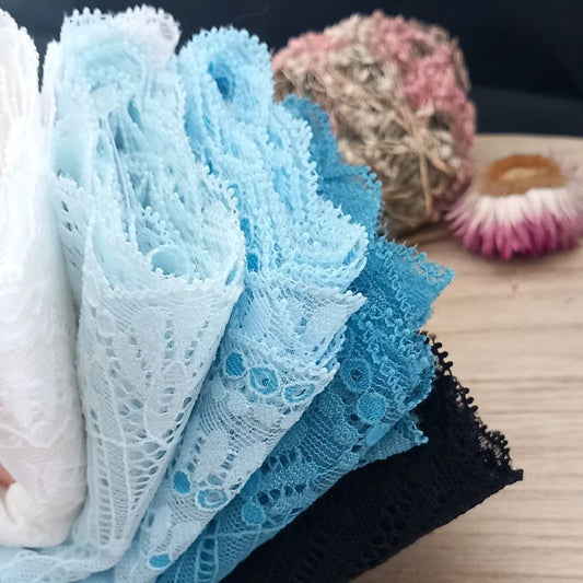 Baumwolle | Elastisch | Breite 16 cm | Flair | 61724