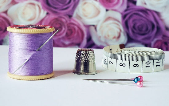 Sewing Tools in violet