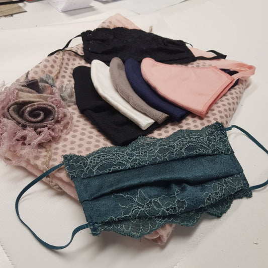 7 + 2 Masks Set Multicolor | Natural & Elegant