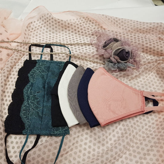 7 + 2 Masks Set Multicolor | Natural & Elegant