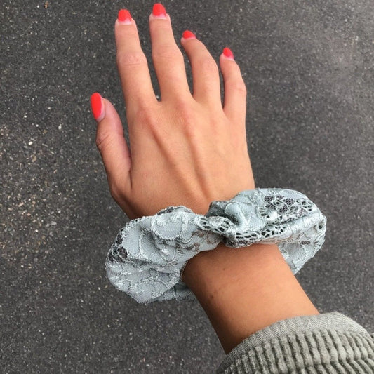 Scrunchie | Almond Blossom | Khaki