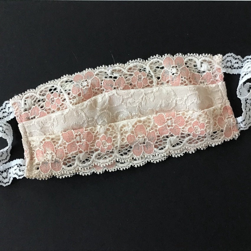 Maske | Almond Blossom | Rose | 2-Layers | One Size