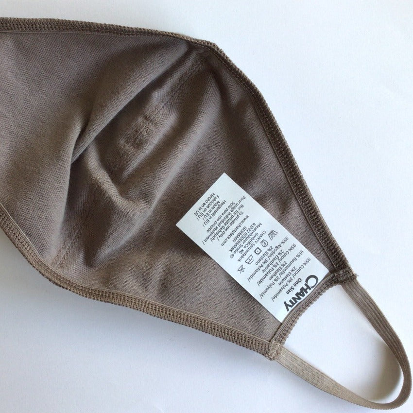 Mask | Oval | Grey | M-L | 2-Layers | Soft Cotton