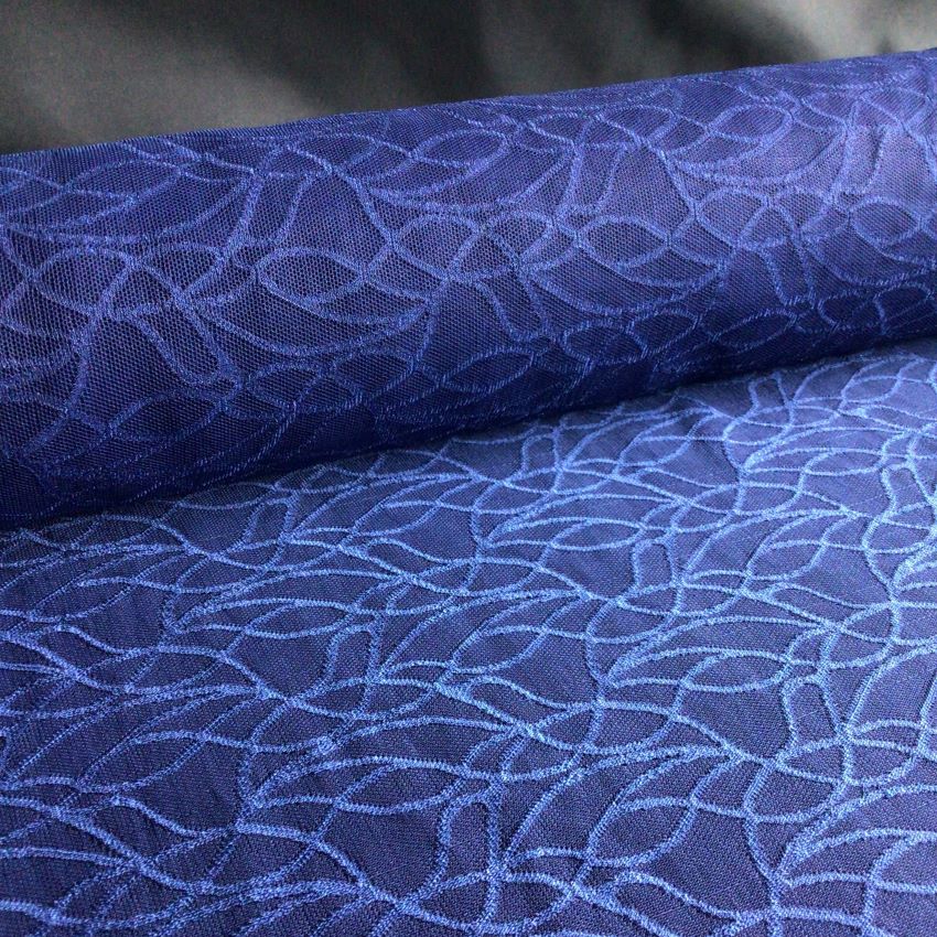 Recycled | Elastic | Width 135 cm | Shadow of Night | 61485