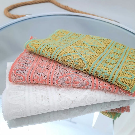 Baumwolle | Elastisch | Breite 16 cm | Natural Glam | 61537