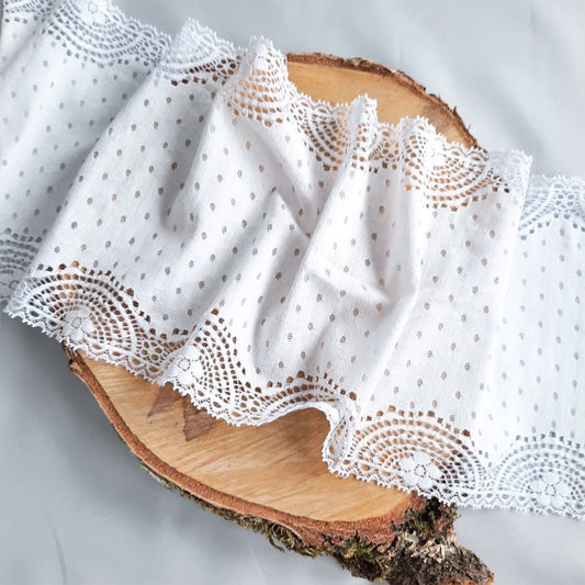 Cotton | Elastic | Width 17 cm | Shadow of Night | 61561