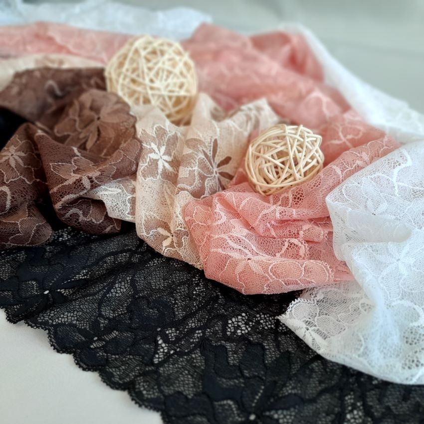 Baumwolle | Elastisch | Breite 22 cm | Fluid Motion | 64032