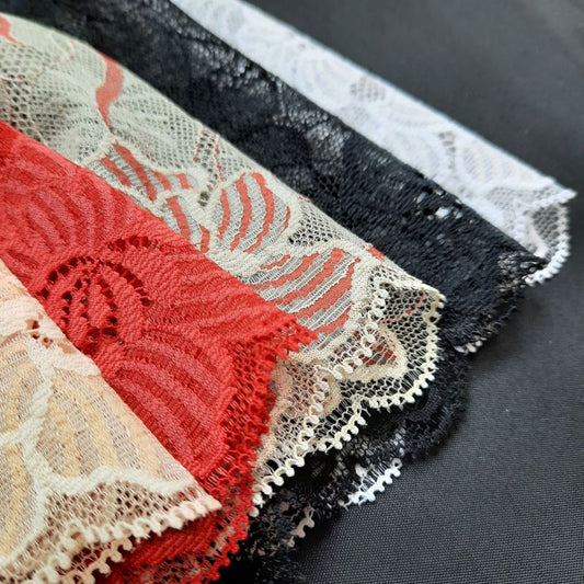 Baumwolle | Elastisch | Breite 23 cm | Geo-Spirit | 64123