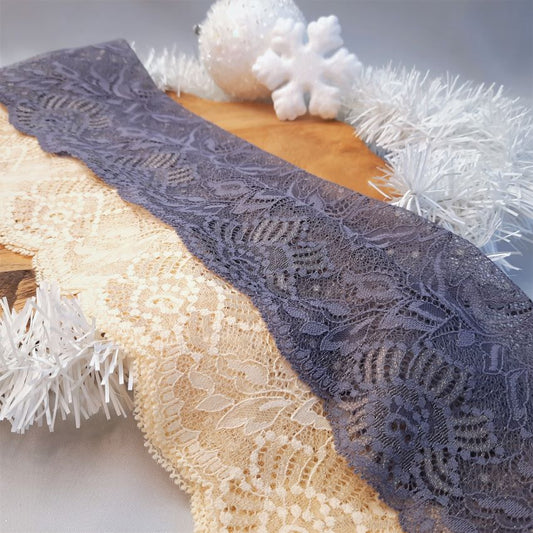 Glitter Highlights | Polyester | Elastisch | Breite 22 cm | 64222