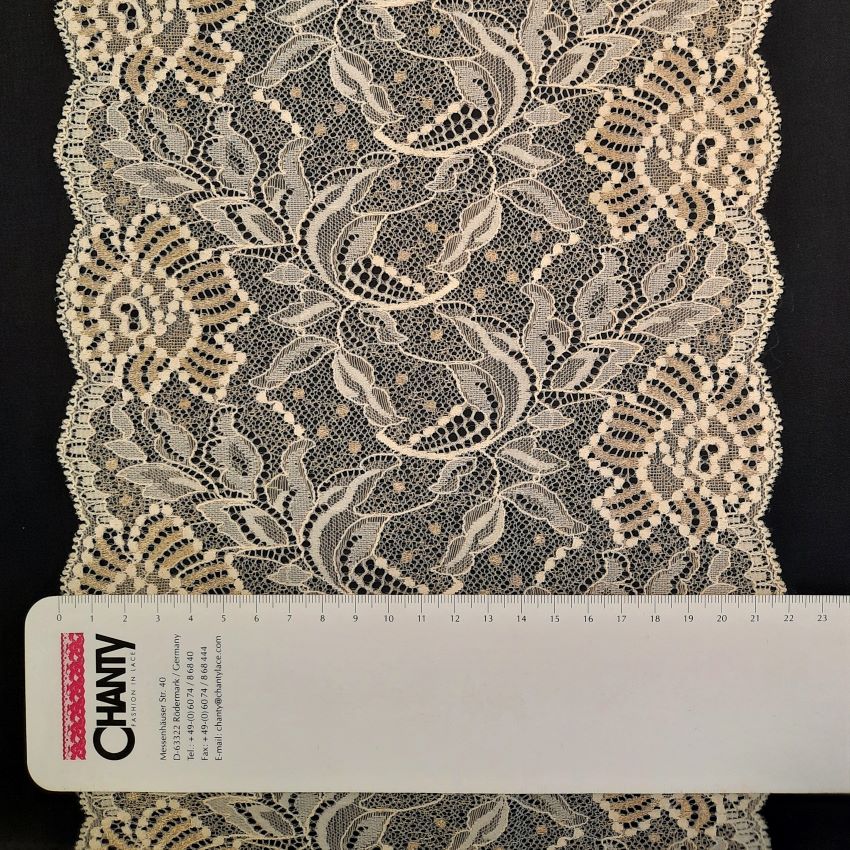 Glitter Highlights | Polyester | Elastisch | Breite 22 cm | 64222