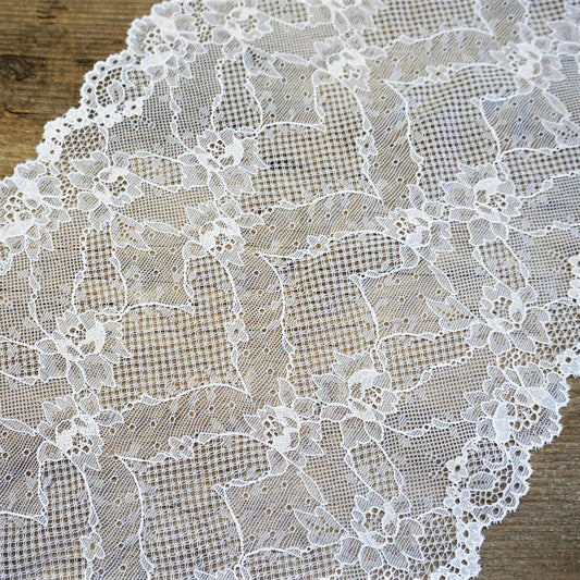 Extra Stark | Leavers Optik | Elastisch | Breite 24 cm | Sleeping Muse | 65132