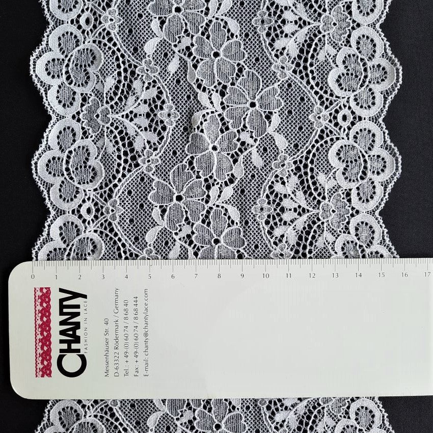 Glitter Highlight | Lurex | Metallic | Elastisch | Breite 17 cm | 65458