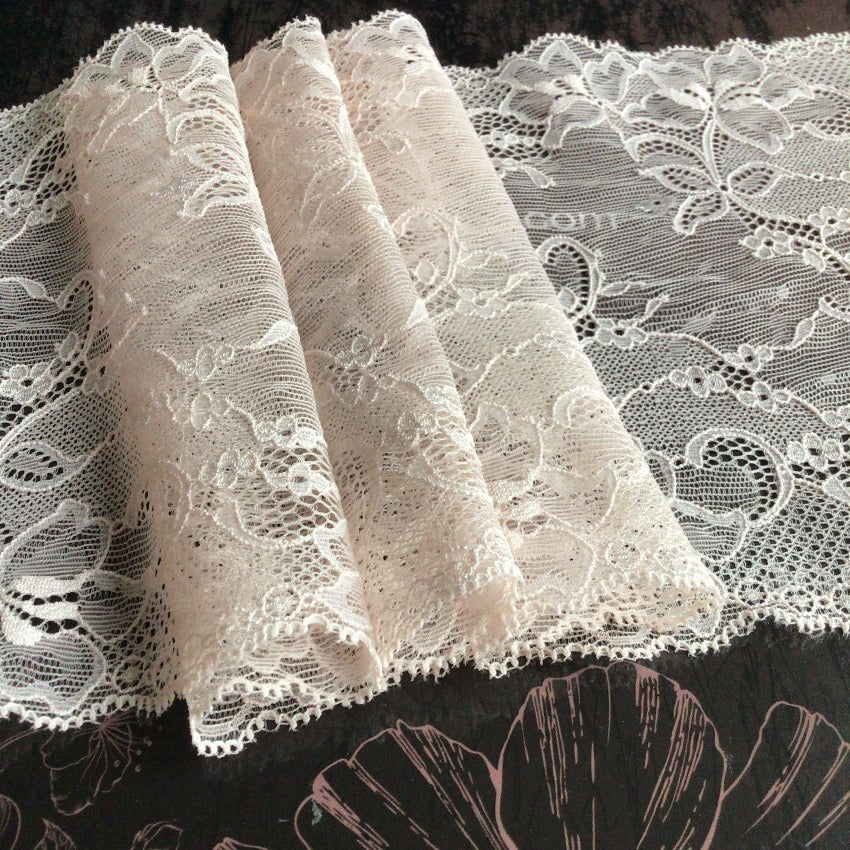 Extra Stark | Leavers Optik | Elastisch | Breite 17 cm | 65699