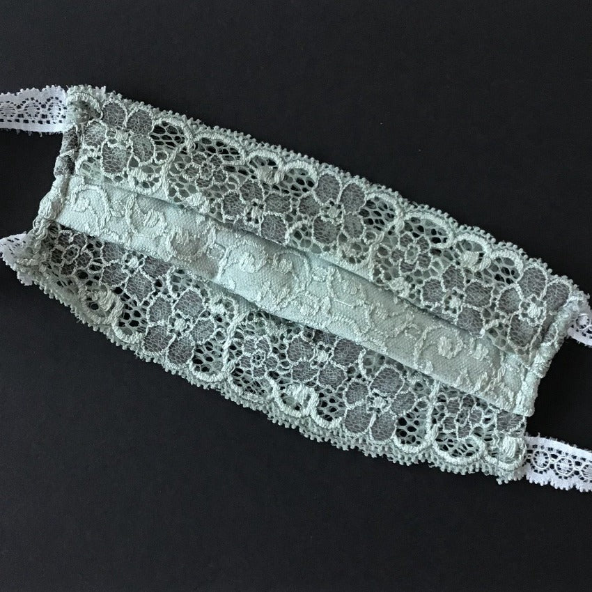 Mask | Almond Blossom | Khaki | 2-Layers | One Size