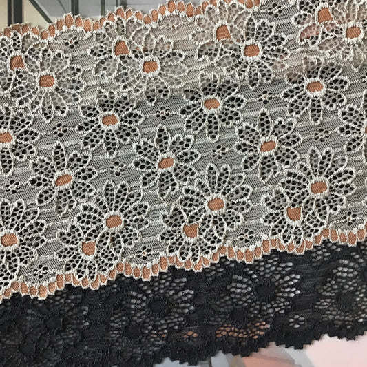 Baumwolle | Elastisch | Breite 16 cm | Venezia | 66432