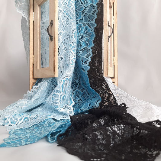 Baumwolle | Elastisch | Breite 17 cm | Flair | 66447