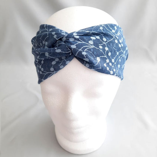 Headband | Geometric Leaves | Starry Sky