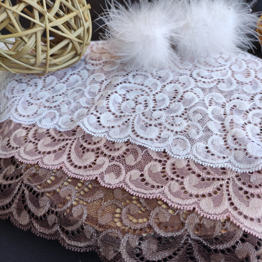 Baumwolle | Elastisch | Breite 17 cm | Fluid Motion | 61879