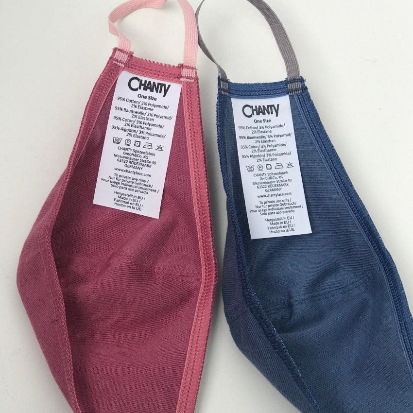 Mask | Oval | Violet | Kids 6-9 | 2-Layers | Soft Cotton