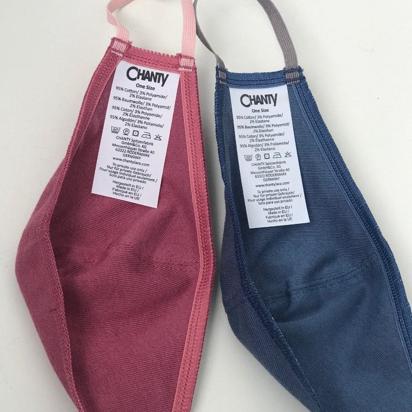 Mask | Oval | Light Rose | Kids 6-9 | 2-Layers | Soft Cotton