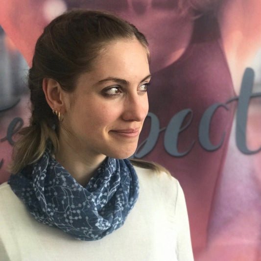 Loop Scarf | Geometric Leaves | Starry Sky | One Size