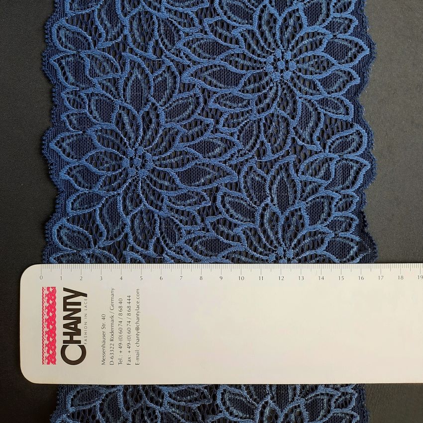 Cotton | Elastic | Width 17 cm | Decor Deluxe | S8058