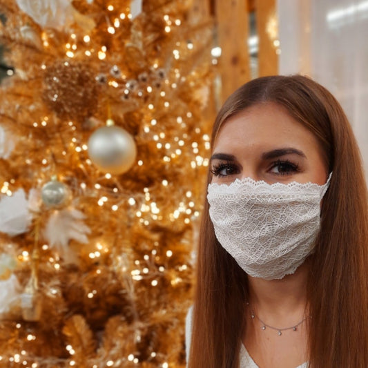 Mask | 2-Sides | Snow Stars | 2-Layers | One Size