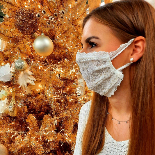 Mask | 2-Sides | Snow Stars | 2-Layers | One Size