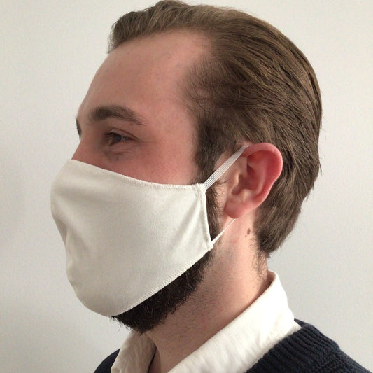 Mask | Oval | Cream | M-L | 2-Layers | Soft Cotton