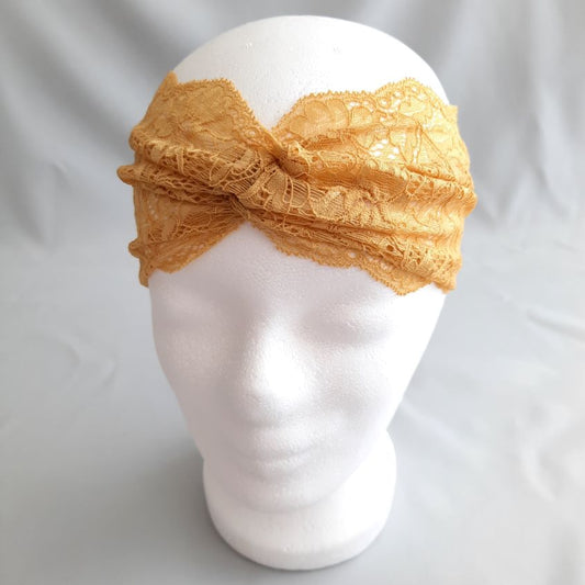 Headband | Entwined Flowers | Ochre