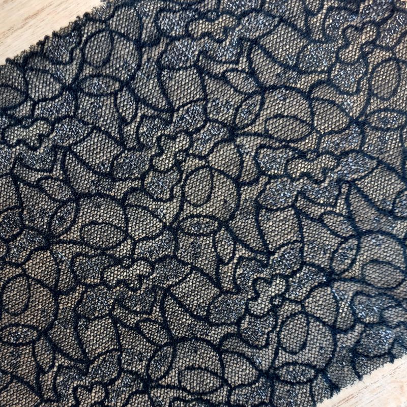 Glitter Highlight | Lurex | Metallic | Elastic | Width 135 cm | 57030