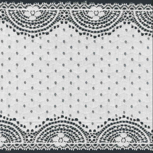 Baumwolle | Elastisch | Breite 17 cm | Shadow of Night | 61561