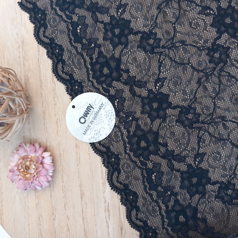 Viscose | Elastic | Width 22 cm | Floral Folies | 65214