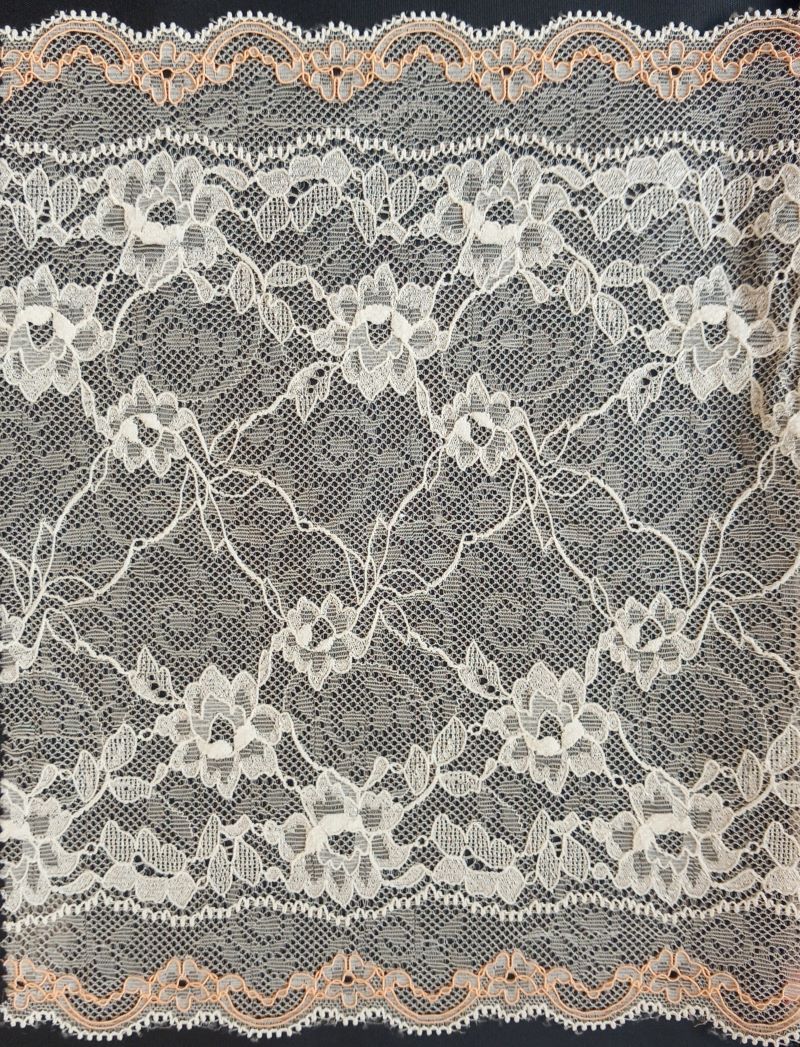 Viscose | Elastic | Width 22 cm | Floral Folies | 65214