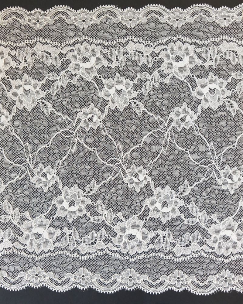 Viscose | Elastic | Width 22 cm | Floral Folies | 65214