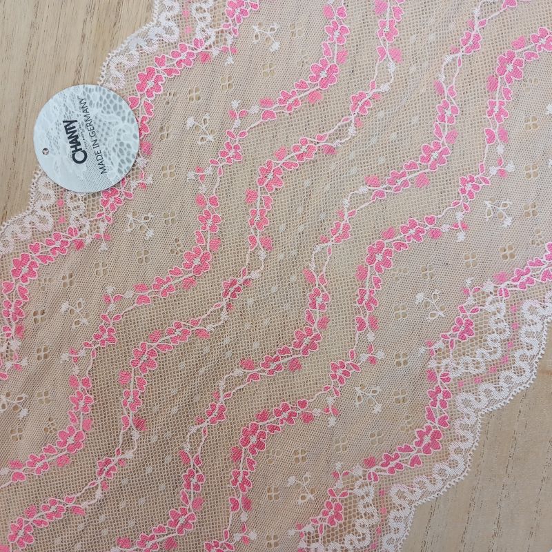 Viscose | Elastic | Width 22 cm | Floral Folies | 65216