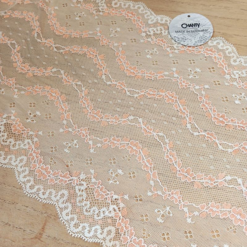 Viscose | Elastic | Width 22 cm | Floral Folies | 65216