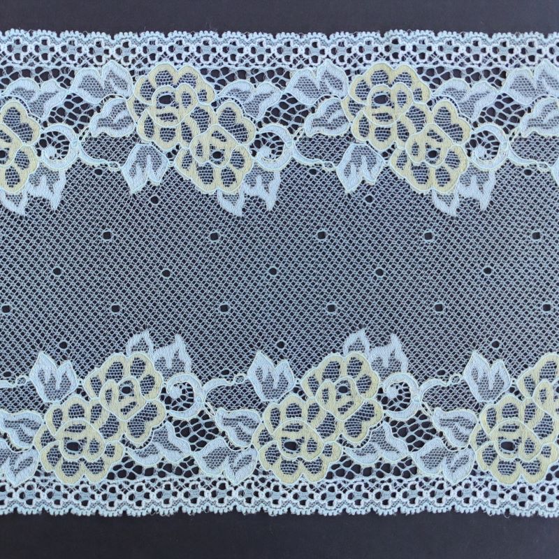 Cotton | Elastic | Width 17 cm | Fiorissimo | 65691