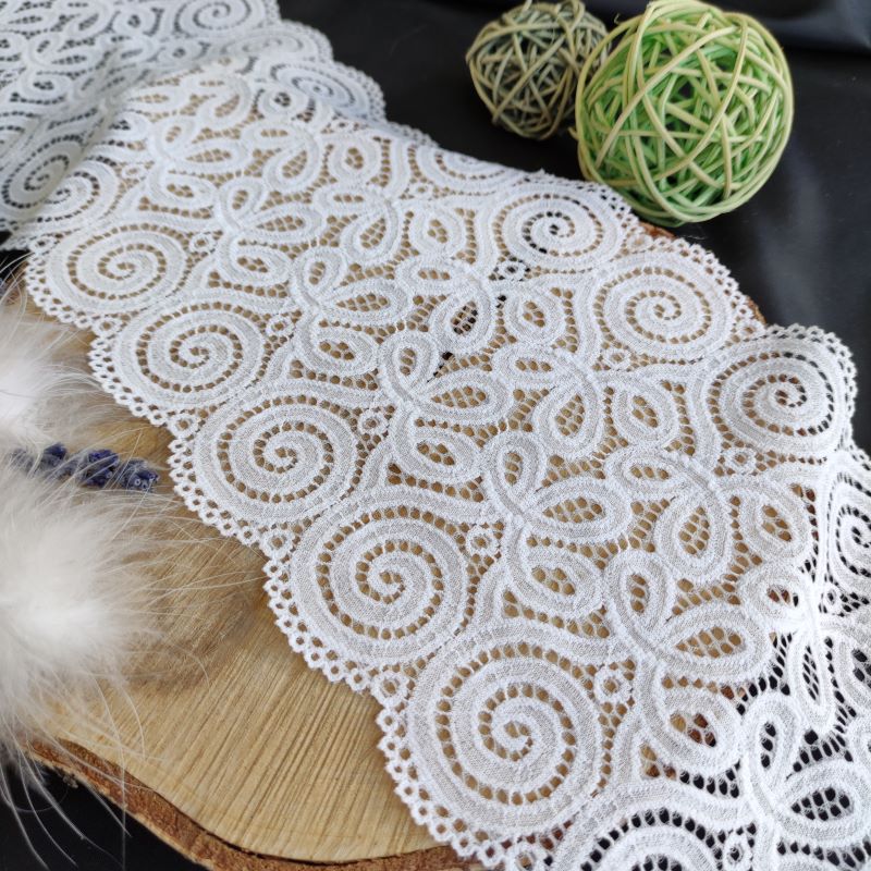 Baumwolle | Elastisch | Breite 16 cm | Happiness | 65747