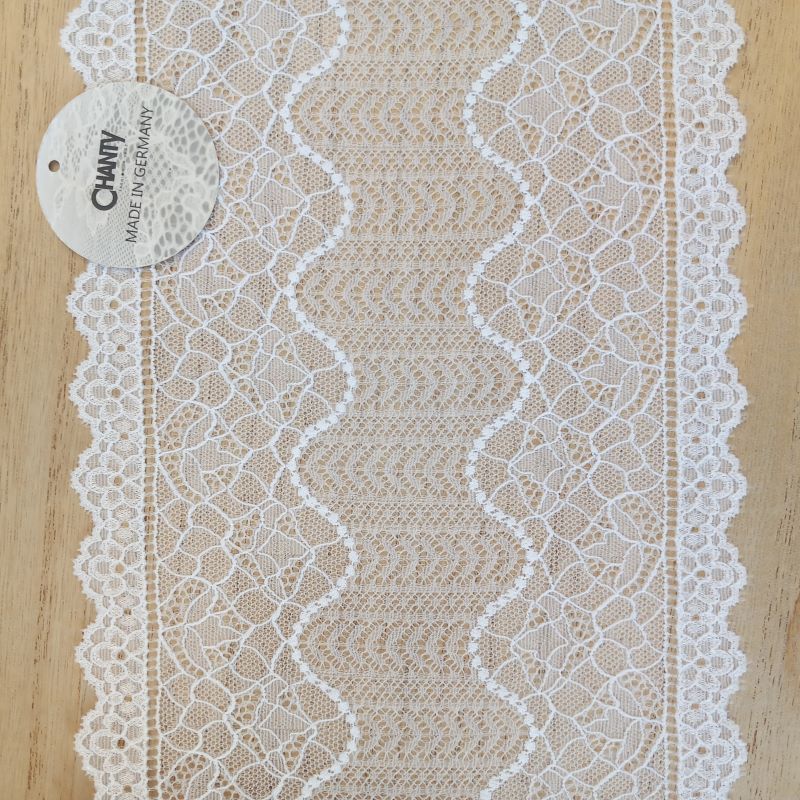 Extra Strong | Leavers Optic | Elastic | Width 16 cm | 65757