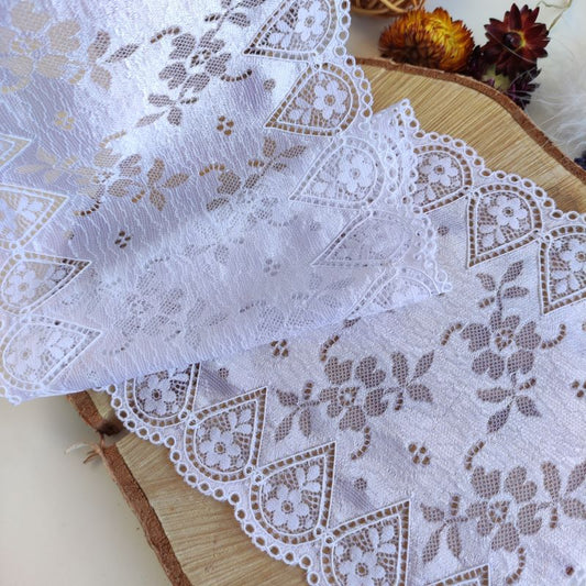 Viscose | Elastic | Width 16 cm | Shadow of Night | 65772