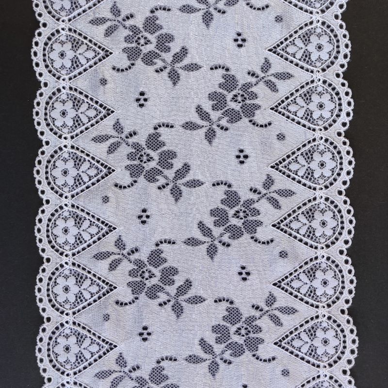 Viscose | Elastic | Width 16 cm | Shadow of Night | 65772