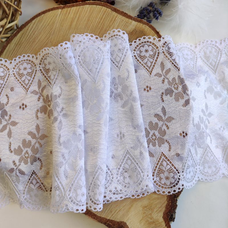 Viscose | Elastic | Width 16 cm | Shadow of Night | 65772