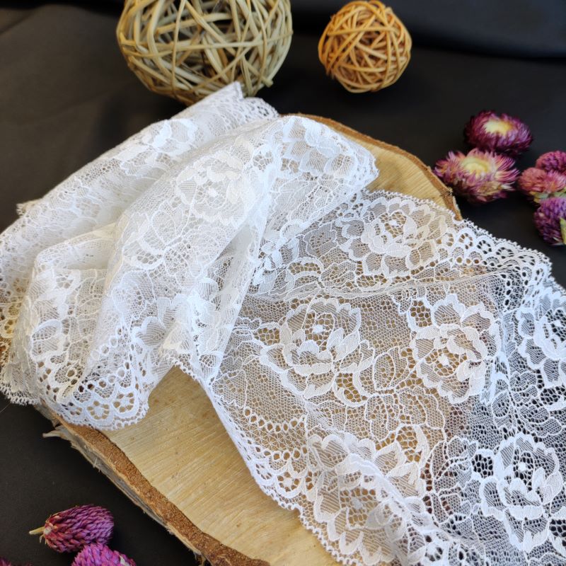 Baumwolle | Elastisch | Breite 17 cm | Baumwolle Wellness | 65826