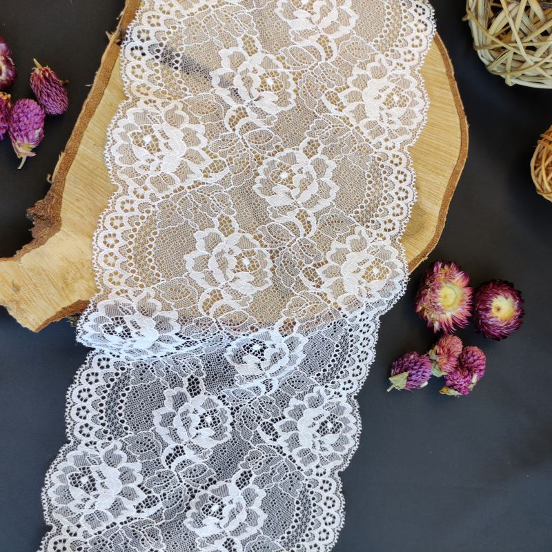 Baumwolle | Elastisch | Breite 17 cm | Baumwolle Wellness | 65826