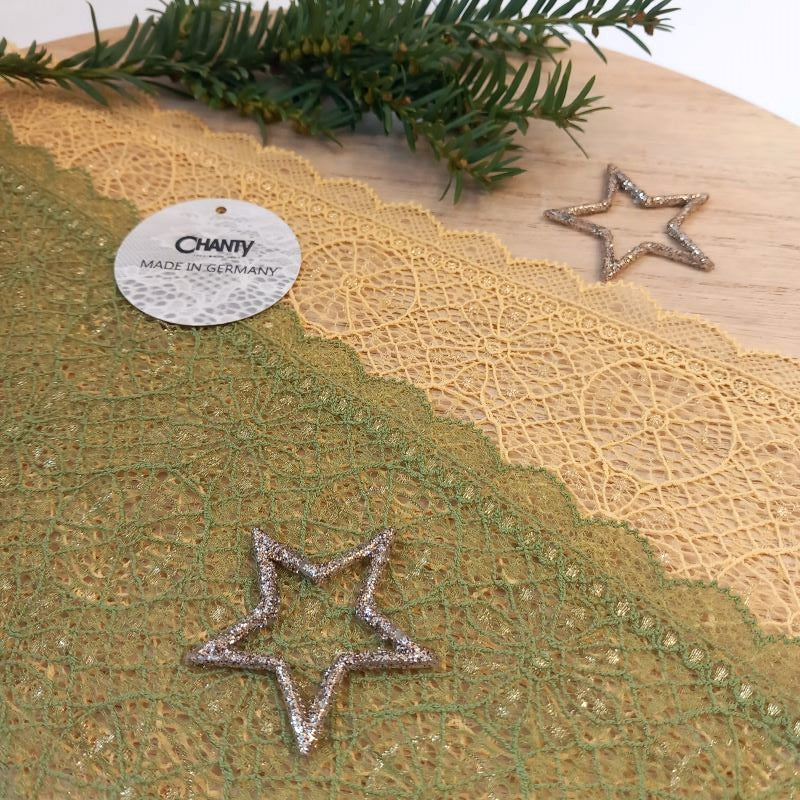 Lurex | Metallic | Elastic | Width 16 cm | S7709