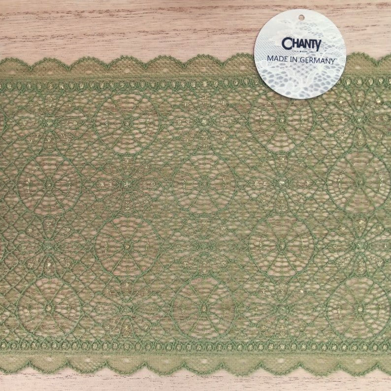 Lurex | Metallic | Elastic | Width 16 cm | S7709