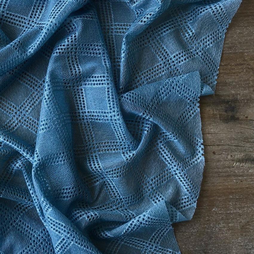 Width 140 cm, TYPE : Elastic, Spitzenstoff, Allover, COLOR : White / Weiß