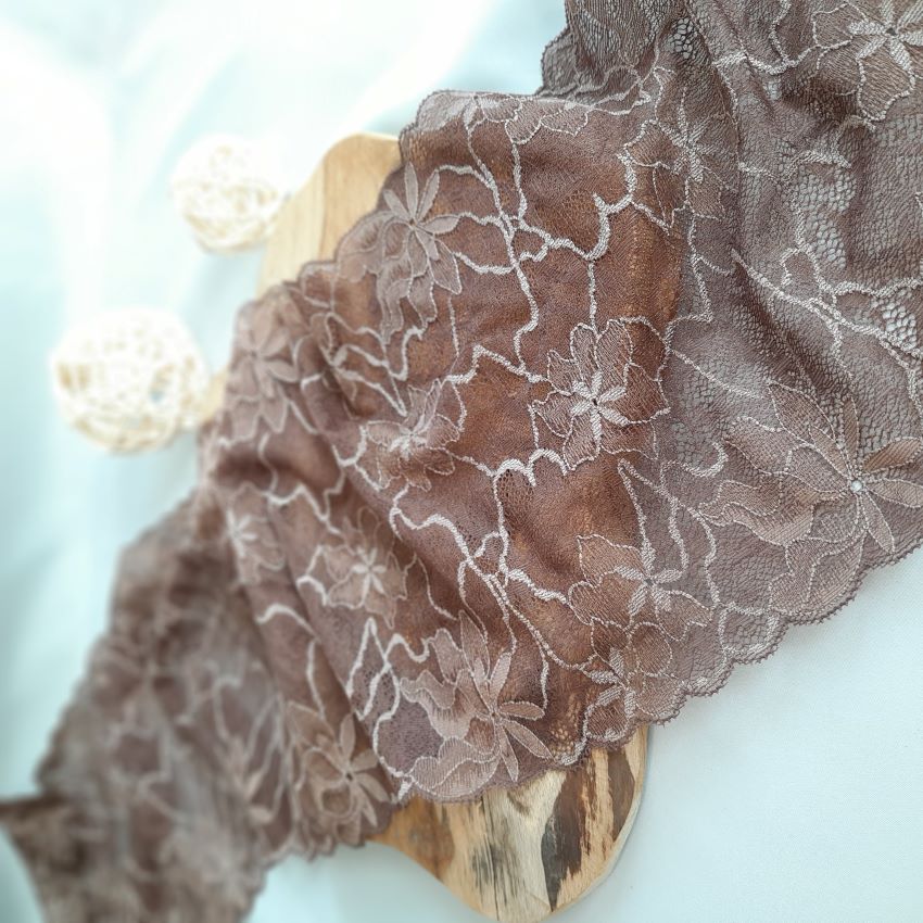 Baumwolle | Elastisch | Breite 22 cm | Fluid Motion | 64032